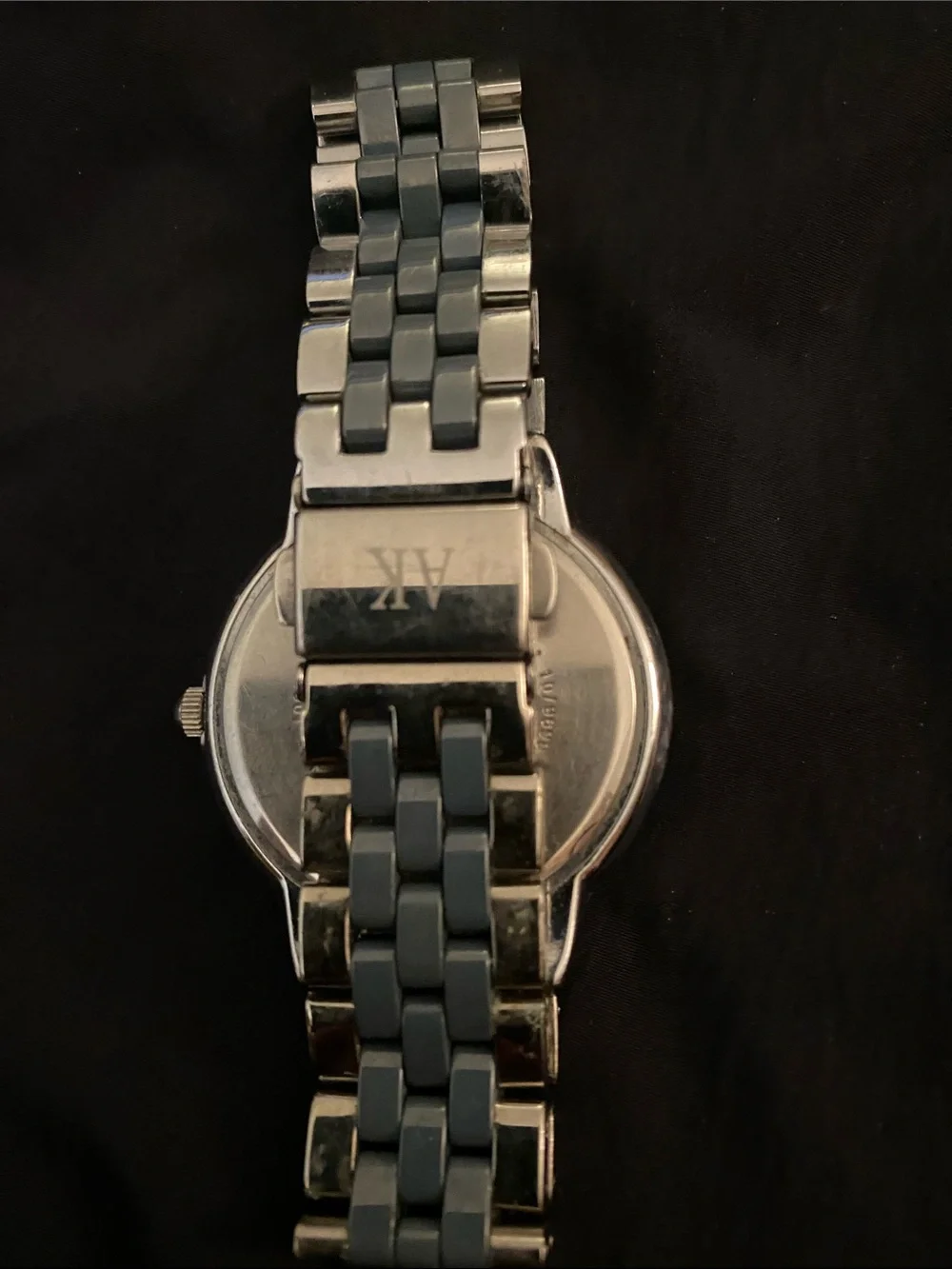 Anne Klein Silver and Blue Women's Bracelet Watch